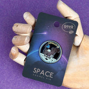 Space Enamel Pin Apollo 11 professor plums