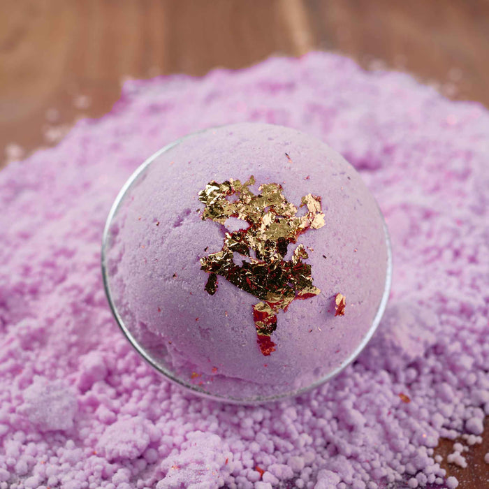 Bath Bomb Making Kit - Tropical Holiday with Gold Leaf