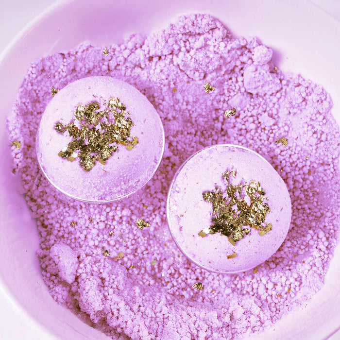 Bath Bomb Making Kit - Tropical Holiday with Gold Leaf