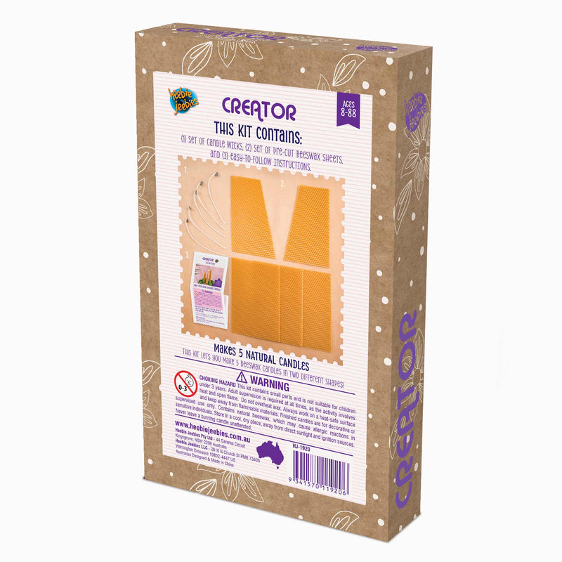 Make Your Own Beeswax Candles