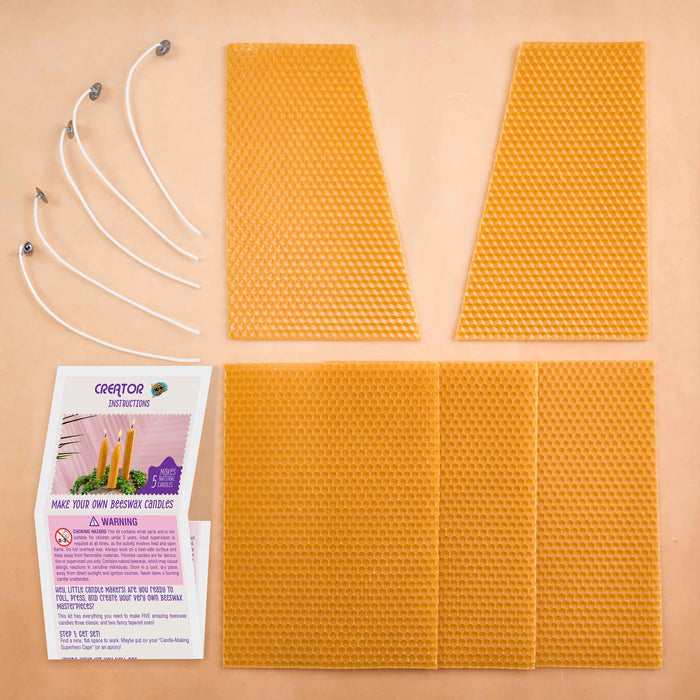 Make Your Own Beeswax Candles