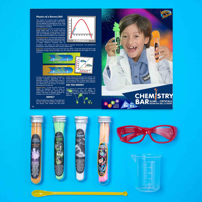 Chemistry Bar Science Kit box contents