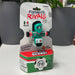 MEXICO Toy package labeled 'Foodsbots Rivals' with a green toy figure on a white surface.