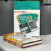 Stack of books with a visible 'KIDYWOLF' branding on a neutral background