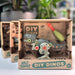 DIY Dino TRex Wild Things Toy dinosaur set in a 'DIY Dinos' packaging with 'Wild Things Jr.' branding.