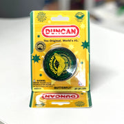 Duncan yoyo aussie yo-yo limited edition butterfly string figure packaging on a white background