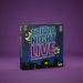 Trivia Night Live board game box on a  purple background
