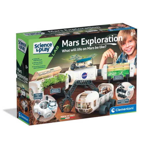 mars exploration packaging front