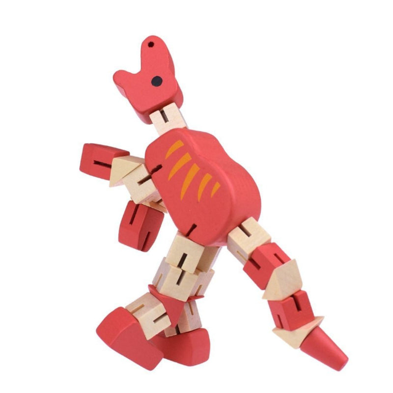 Flexi Dinosaur wood