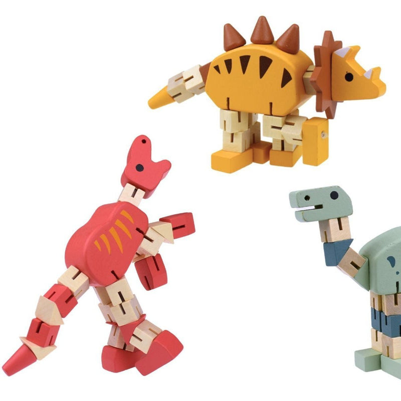 Flexi Dinosaur wood
