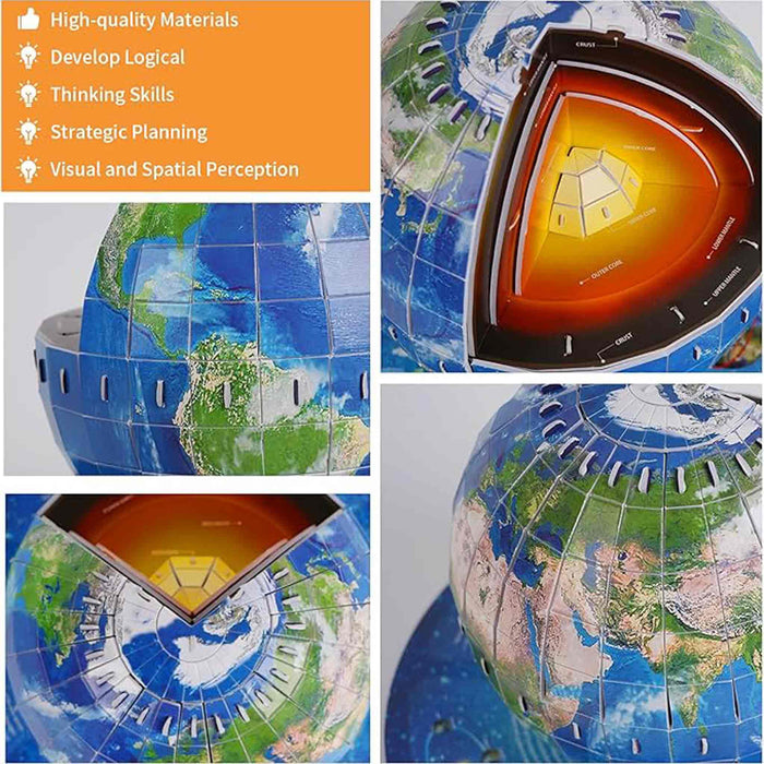 Earth Structure 3d Model Build