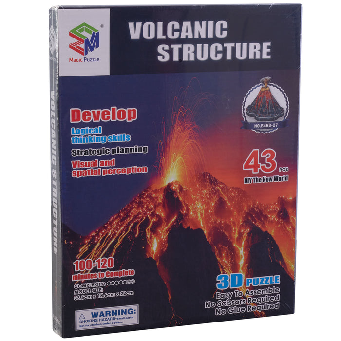 Volcanic Structure 3d Model