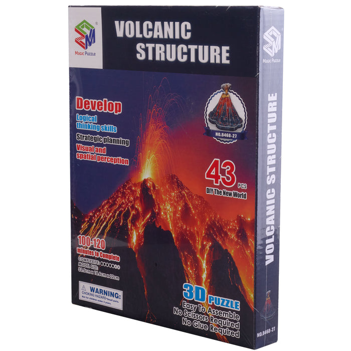 Volcanic Structure 3d Model