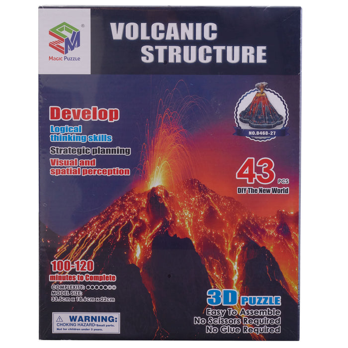 Volcanic Structure 3d Model