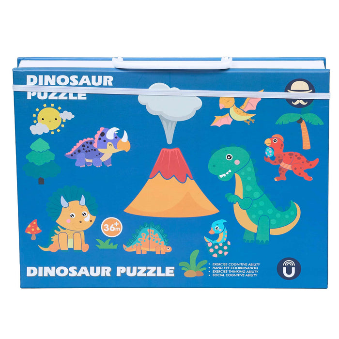 Magnetic Dinosaur Puzzle Game