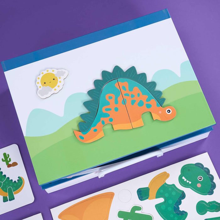 Magnetic Dinosaur Puzzle Game