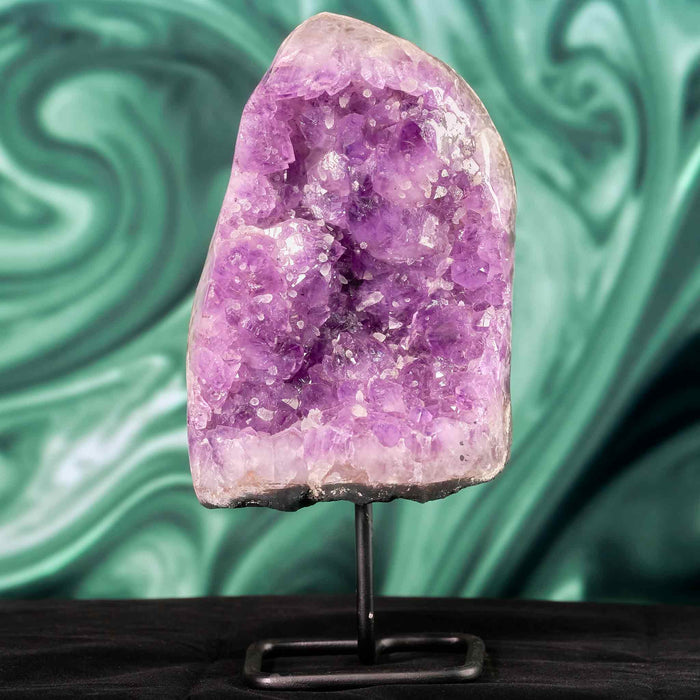 Amethyst Cave On Stand 20cm