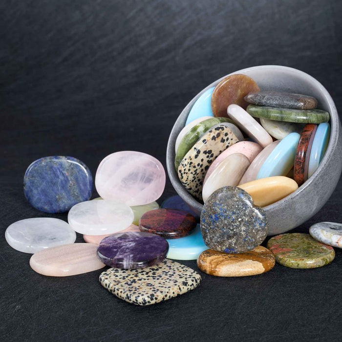 Assorted Flat Worry Stones