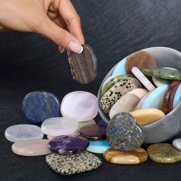 Assorted Flat Worry Stones