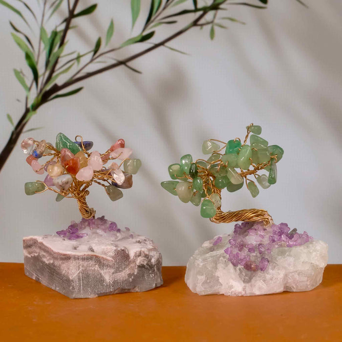 Gemstone Bonsai | 3 Inch Wire Gem Tree