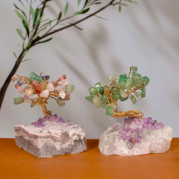 Gemstone Bonsai | 3 Inch Wire Gem Tree