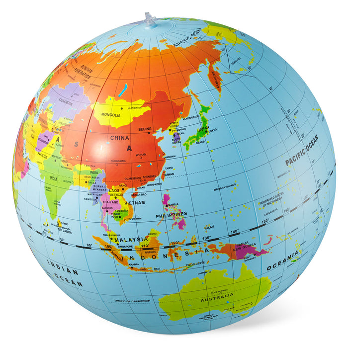 Globe 50cm Countries & Cities