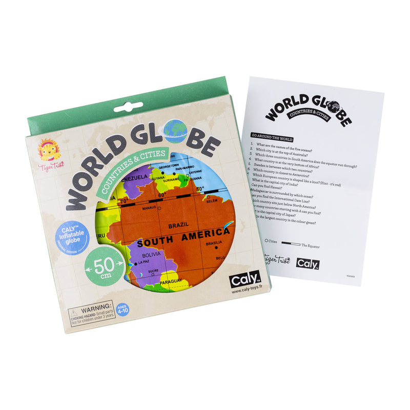 Globe 50cm Countries & Cities