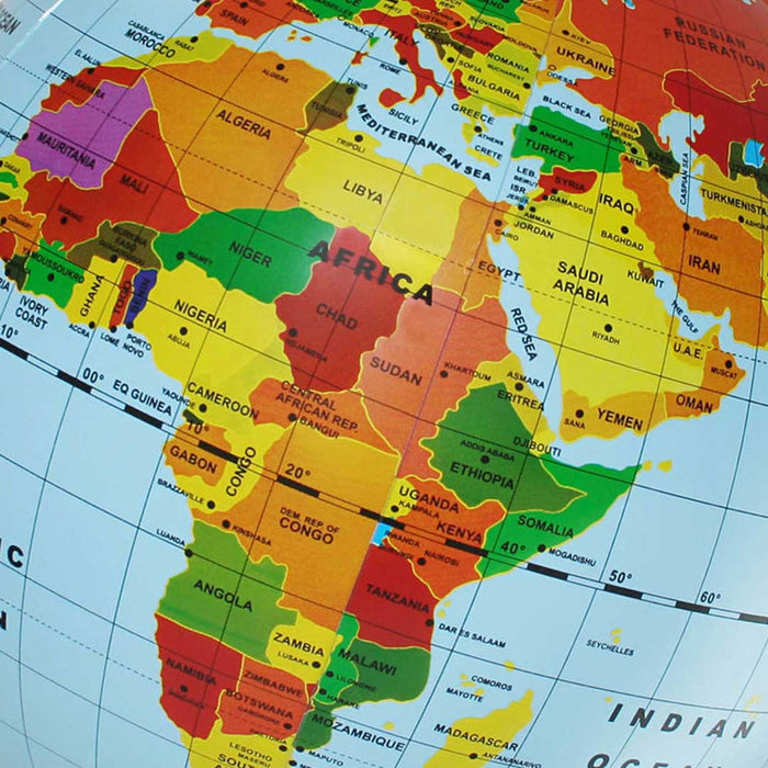 Globe 50cm Countries & Cities