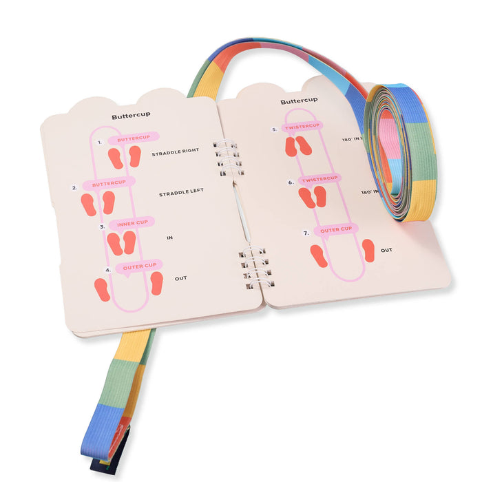 Colorful educational tool with text and illustrations on a white background