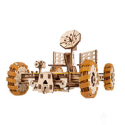 UGears NASA mechanical model Wooden model of a tractor on a white background