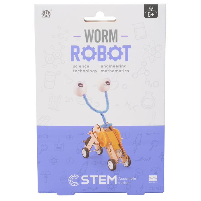 DIY Worm Robot / Ages 6+