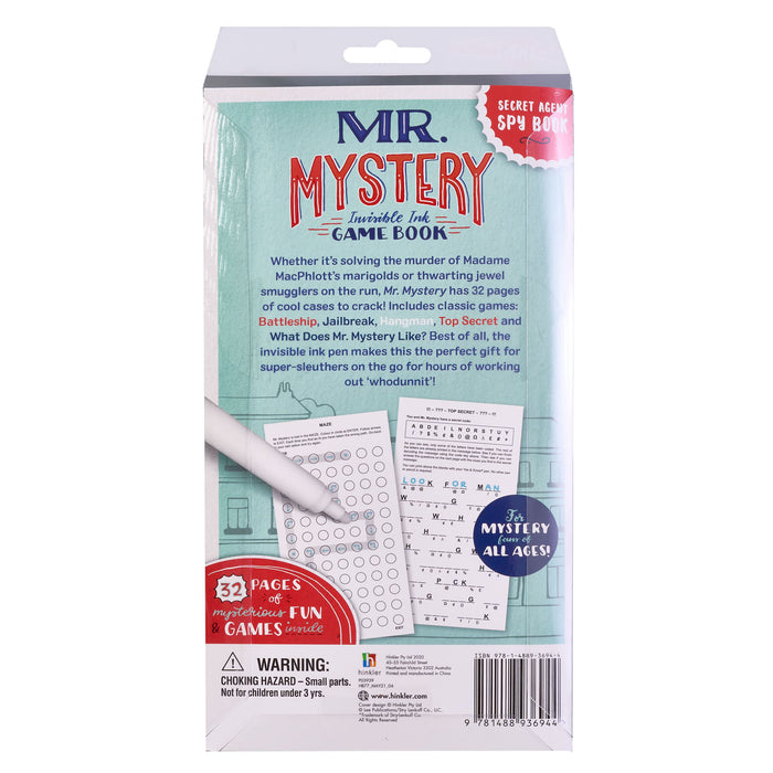 Mr Mystery Invisible Ink Book