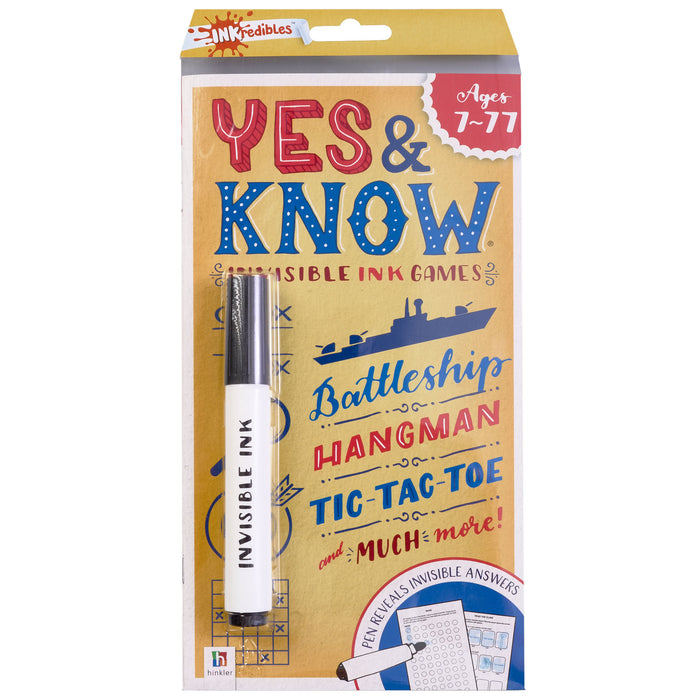 Yes & Know 7-77 Invisible Ink Pen