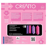 Pink packaging of a product with 'CREATTO' branding and text.