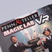 Product packaging for 'Penn & Teller Magic Lab VR' with two people holding a high-voltage device.