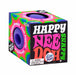 Colorful packaging of Happy Nee Doh Squeaky toy with vibrant design and text.
