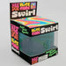 Box of Nee Doh Cube Swirl with colorful design and text on a gray background