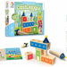 CastleLogix wooden puzzle game with packaging on a white background