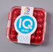 IQ Mini packaging with red balls on a gray background