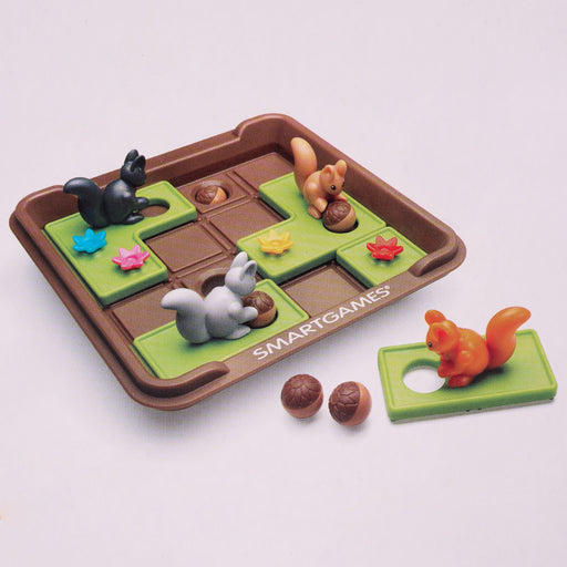 SmartGames puzzle with animal figures on a white background
