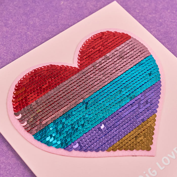 Shine Heart Card