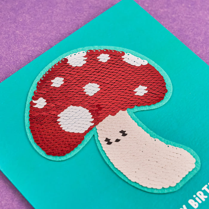 Shine Toadstool Card