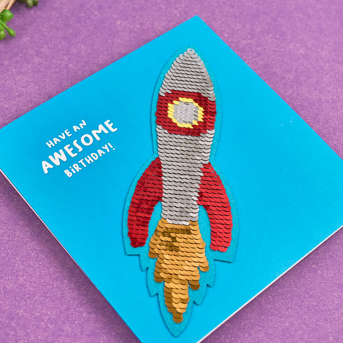 Shine Rocket Card