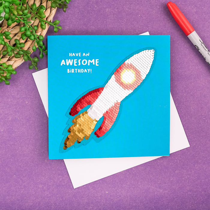 Shine Rocket Card