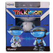 Packaging of a toy figure with 'Ycoo' and 'Silverlit' branding on a white background
