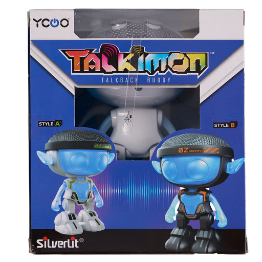 Packaging of a toy figure with 'Ycoo' and 'Silverlit' branding on a white background