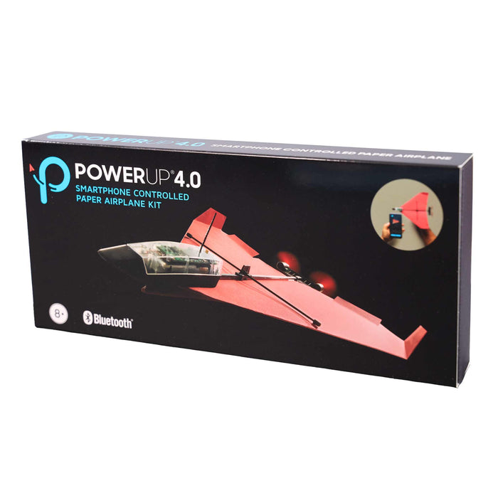 PowerUp 4.0 Red Electric Paper Airplane Conversion Kit