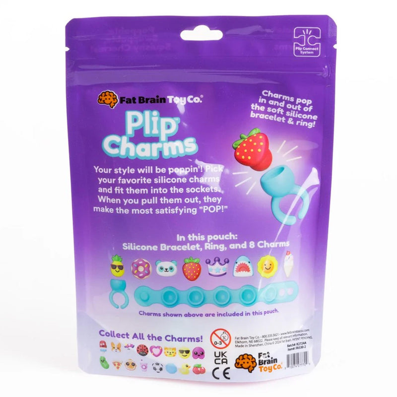 Plip Charms Teal (Purple Bag)