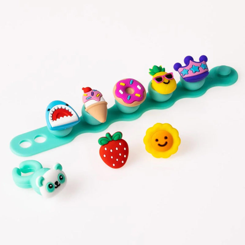 Plip Charms Teal (Purple Bag)