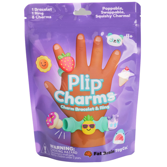 Plip Charms Teal (Purple Bag)